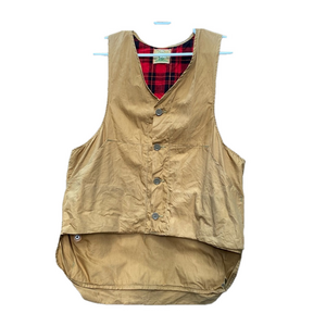Vintage Mains’Le Cloth Utica NY Distressed Hunting Fishing Utility Vest Unisex